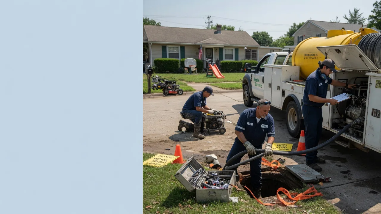 Septic Tank Pumping in West Bend, WI near me